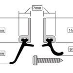 Heavy Duty Screw Fix Around Door Seal