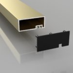 Standard UPVC Door Infill End Caps