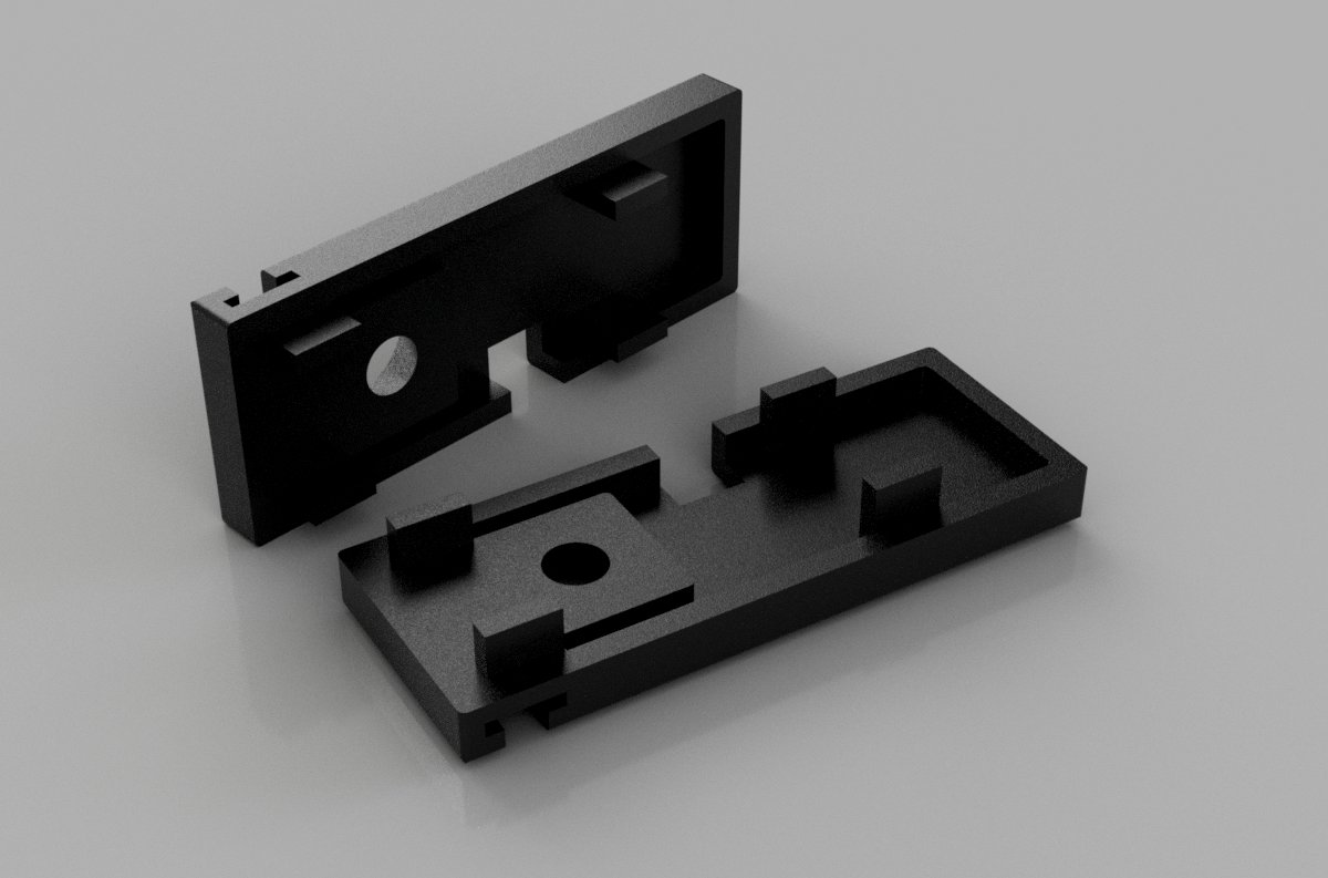 UPVC Door Infill Bar 45 End Caps