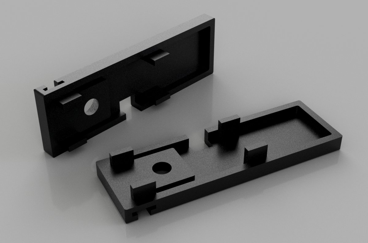 UPVC Door Infill Bar 54 End Caps