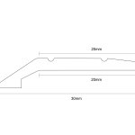 Vinyl Edge Flooring Trim (M105)