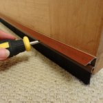 Concealed Fix Brush Bottom Door Seal